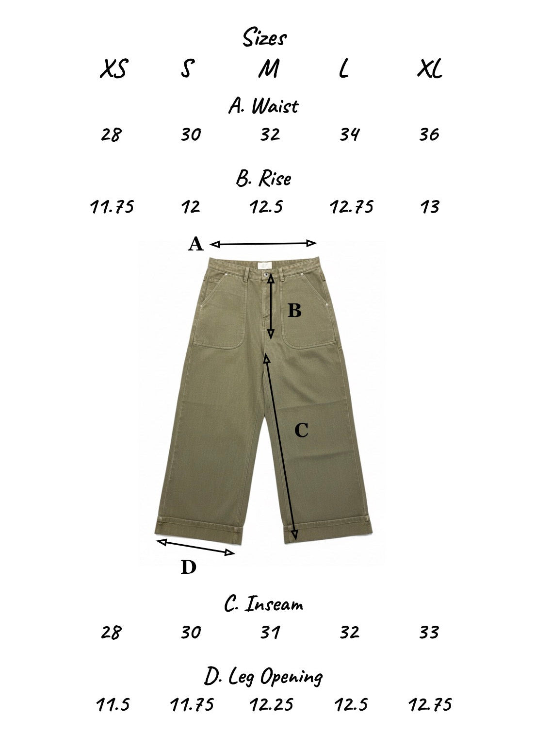 Fatigue Canvas Pants